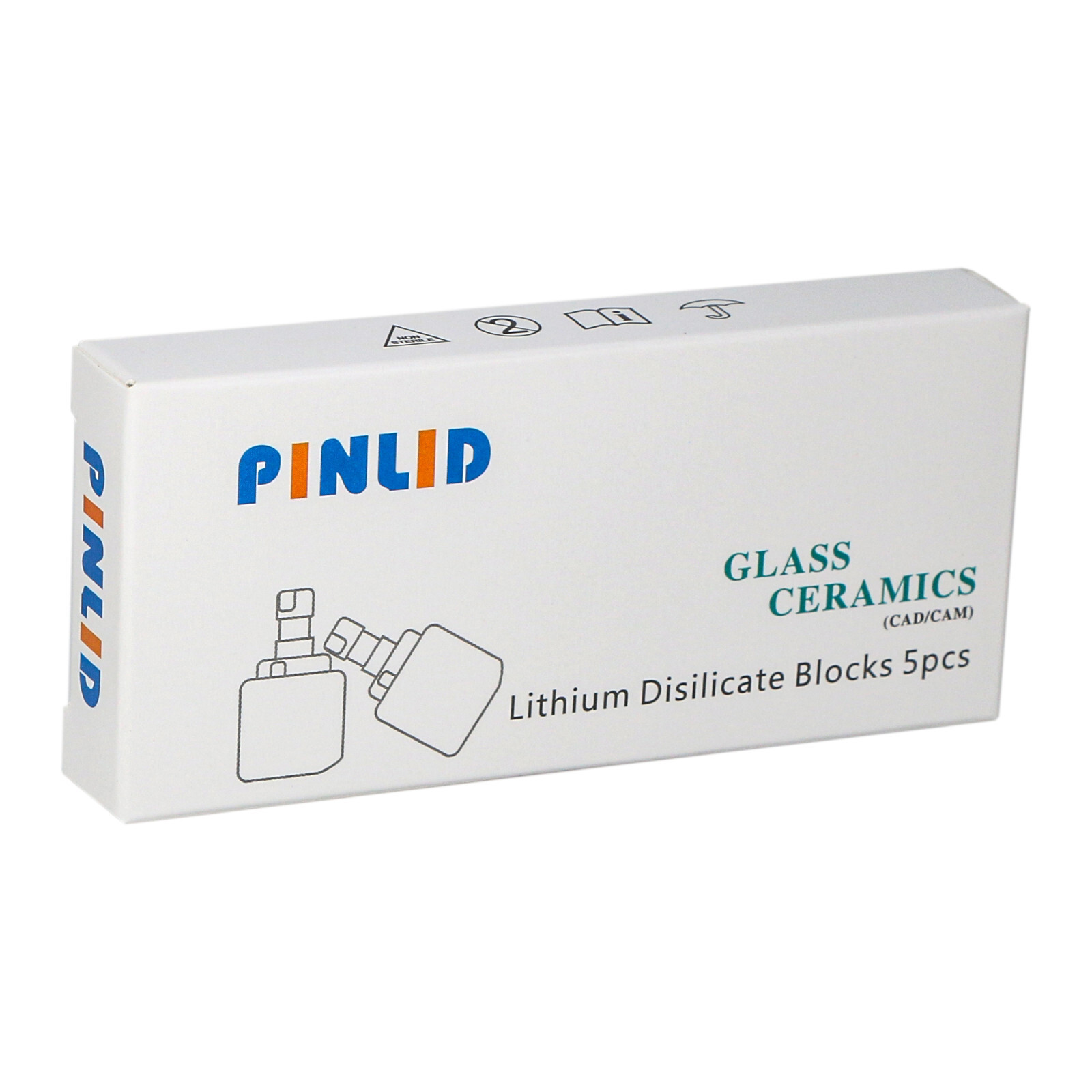 US Glass Ceramic Emax CAD CAM Block LT C14 Dental Lithium Dislicate Blocks CEREC