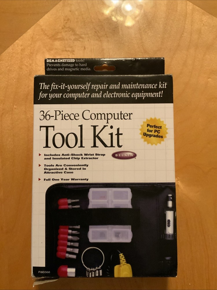 Belkin 36- Piece Computer Tool Kit New