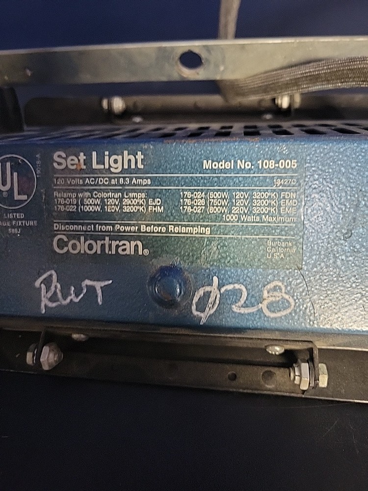 Colortran 108-005 Spot Set Light