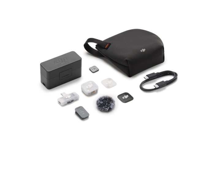 DJI Mic Mini 2 Microphone (1 TX + 1 Mobile RX + Charging Case)