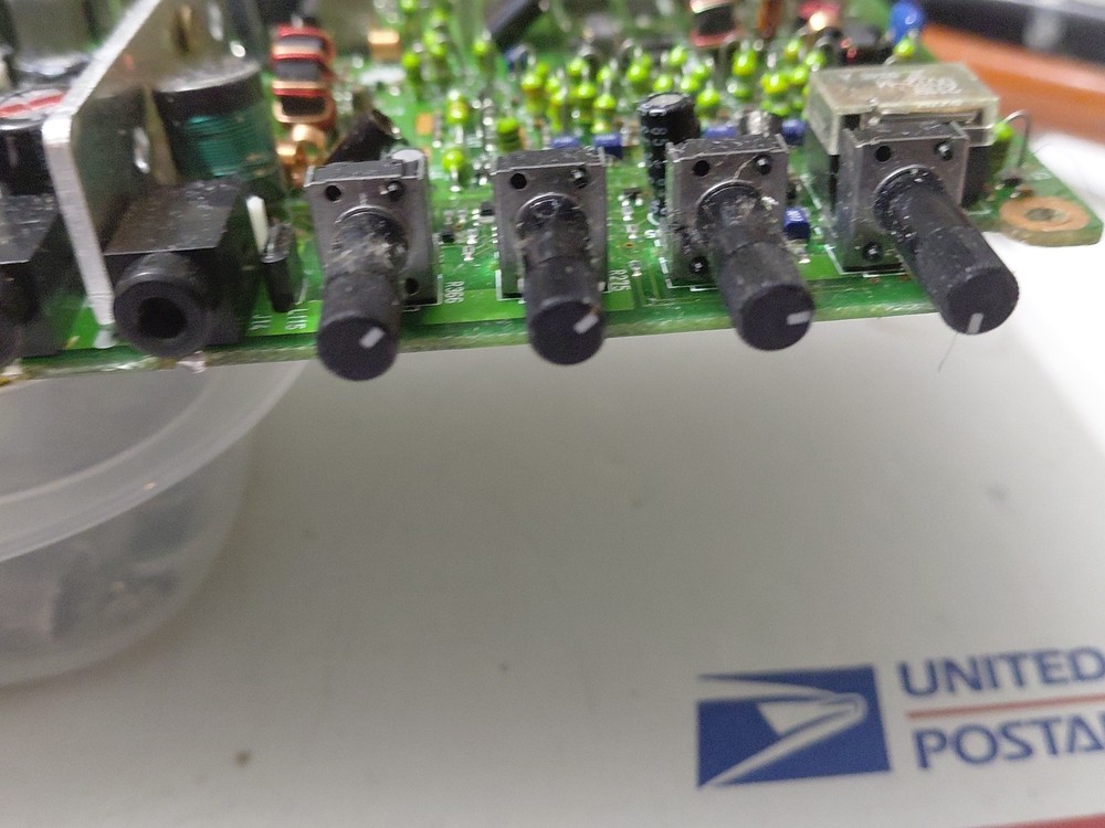 ICOM IC-736 Transceiver Main circuit board Untested