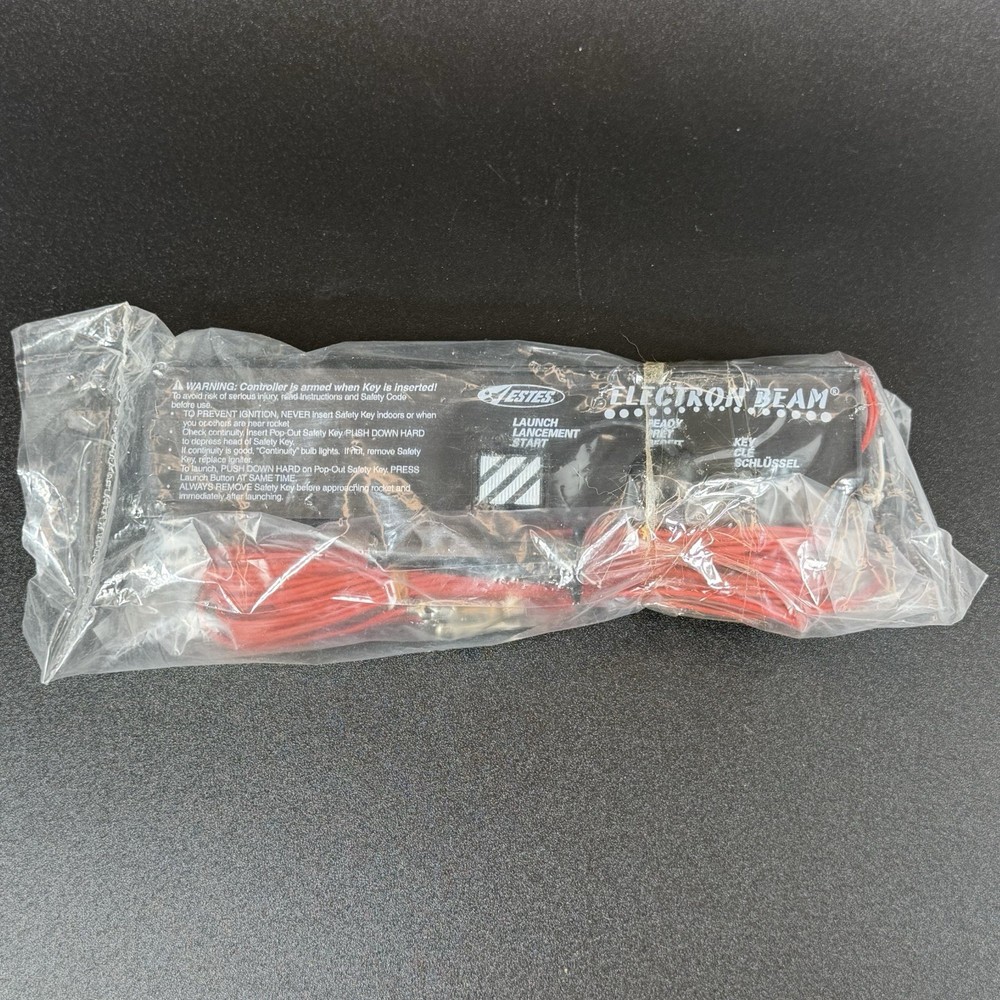 ESTES MODEL ROCKETS #2220 ELECTRON BEAM LAUNCH CONTROLLER NEW