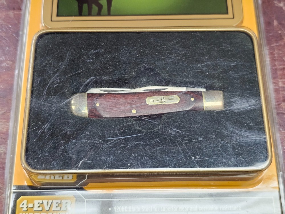 BUCK KNIVES 382 TRAPPER WITH TIN