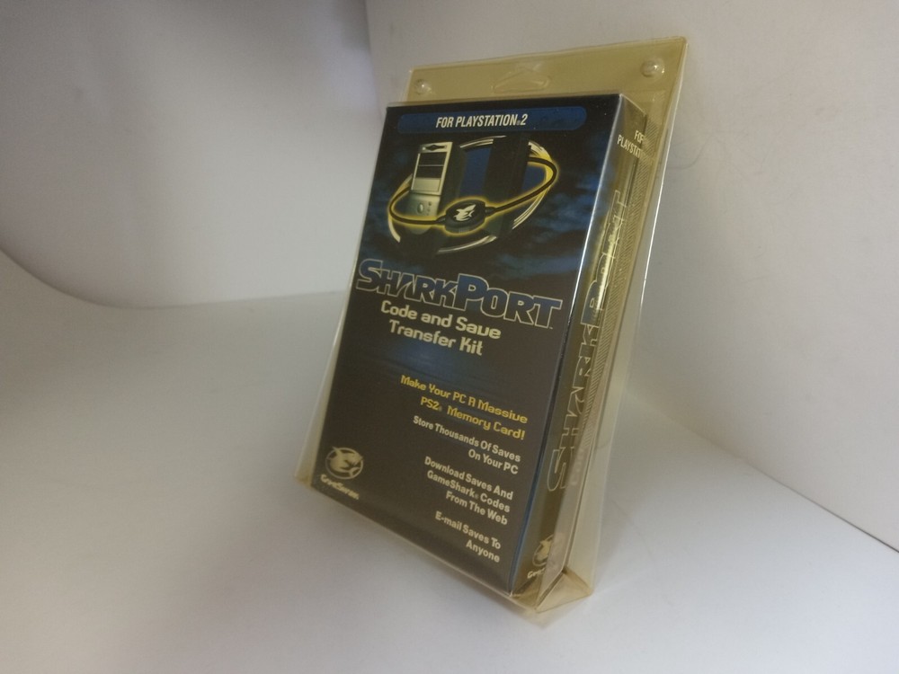 MINT NEW SharkPort Code Save Memory Game Transfer kit PC PS2 PLAYSTATION 2