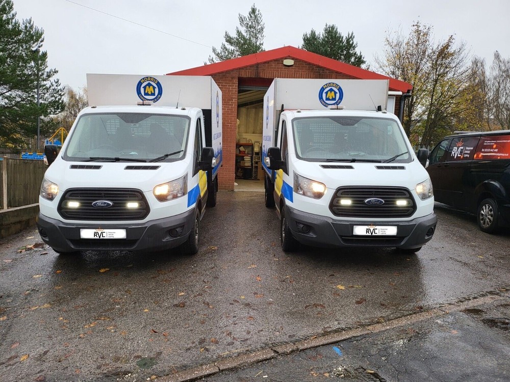 Halo Ring, Dual Function, White LED Strobe & White Halo/Marker Light Flashing