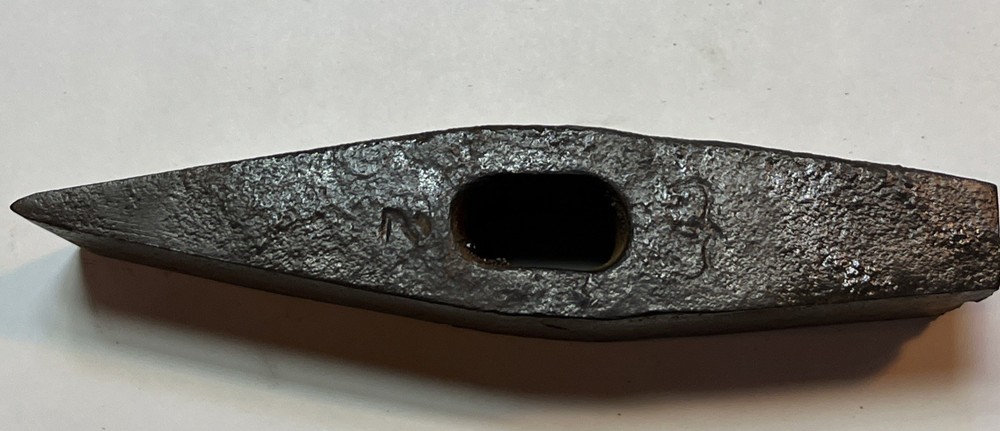 2 Lb. 2oz. Blacksmith Cutting Hammer Head Used