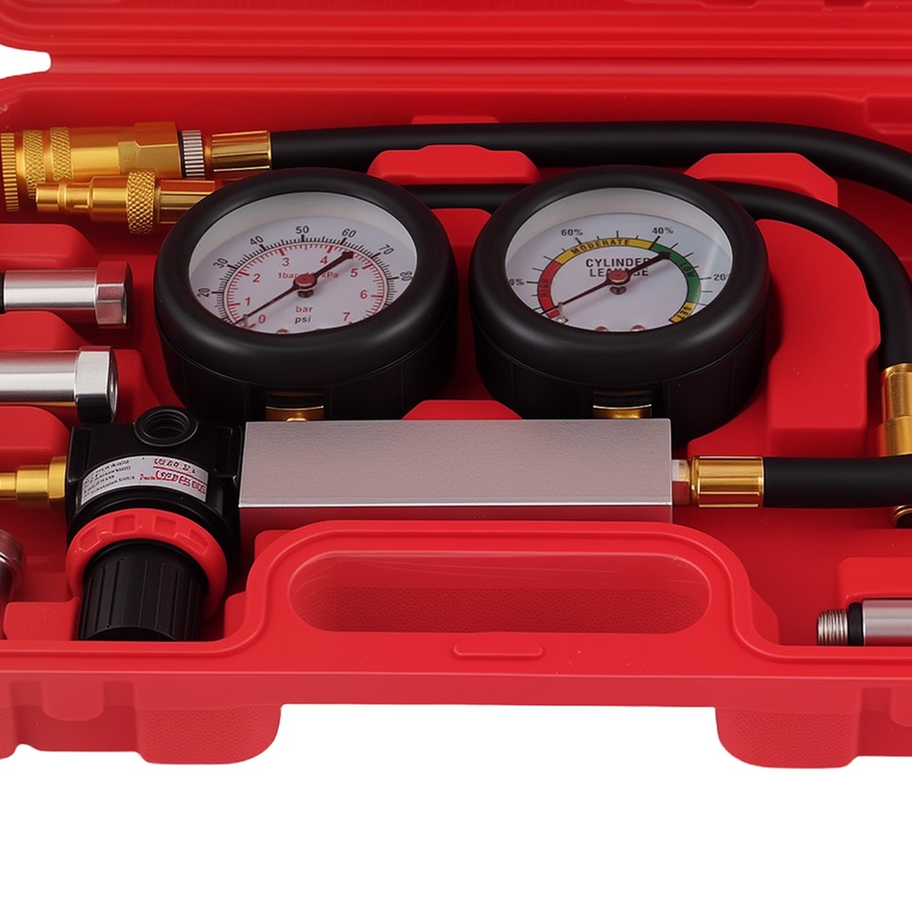 Multi-Function Cylinder Leak Down Tester Automotive Kit Gasoline