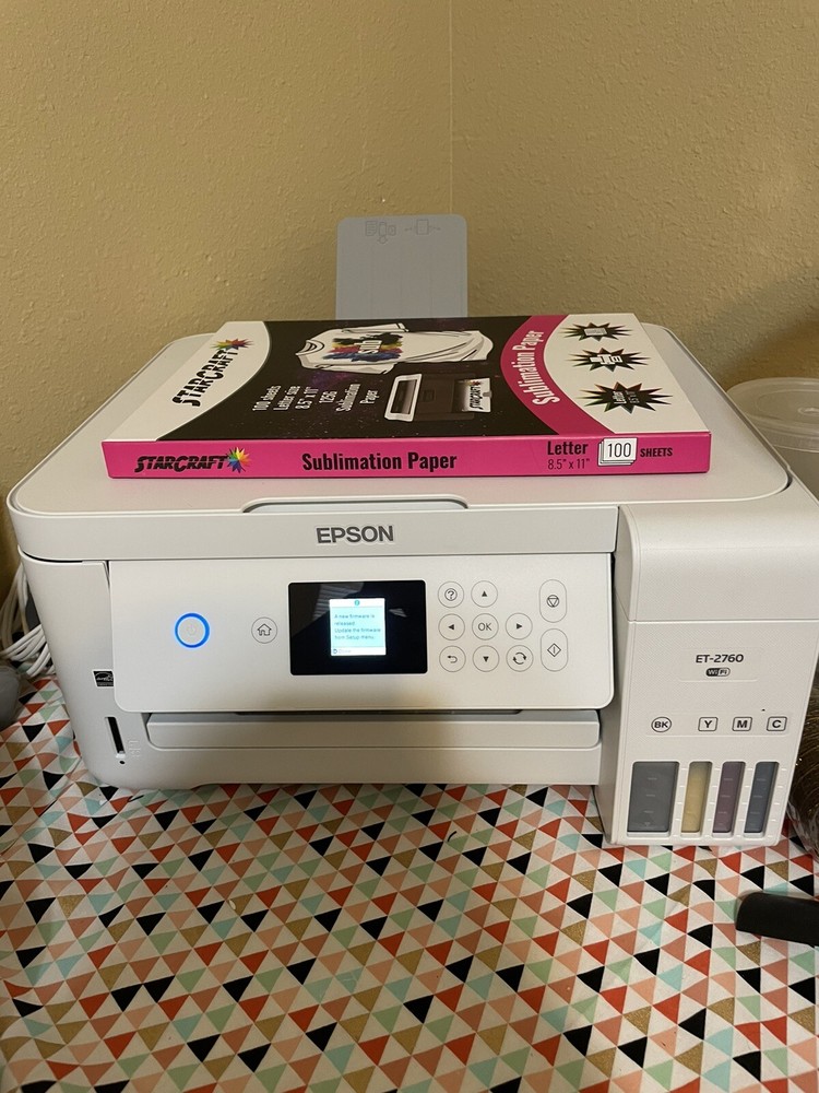 epson ecotank printer 2760 sublimation