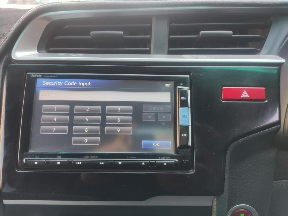 For Honda Gathers VXM-152VFi Unlock Code Password Unlock Theft Code