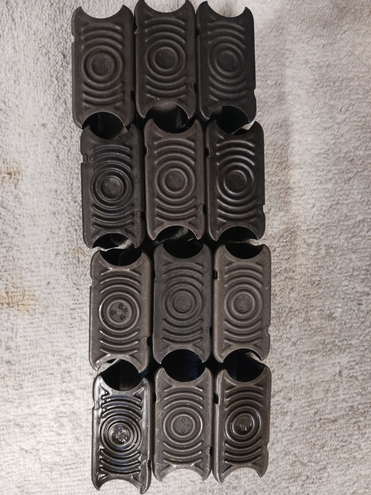12 used USGI M1 Garand Enbloc clips 8 round Random Makers