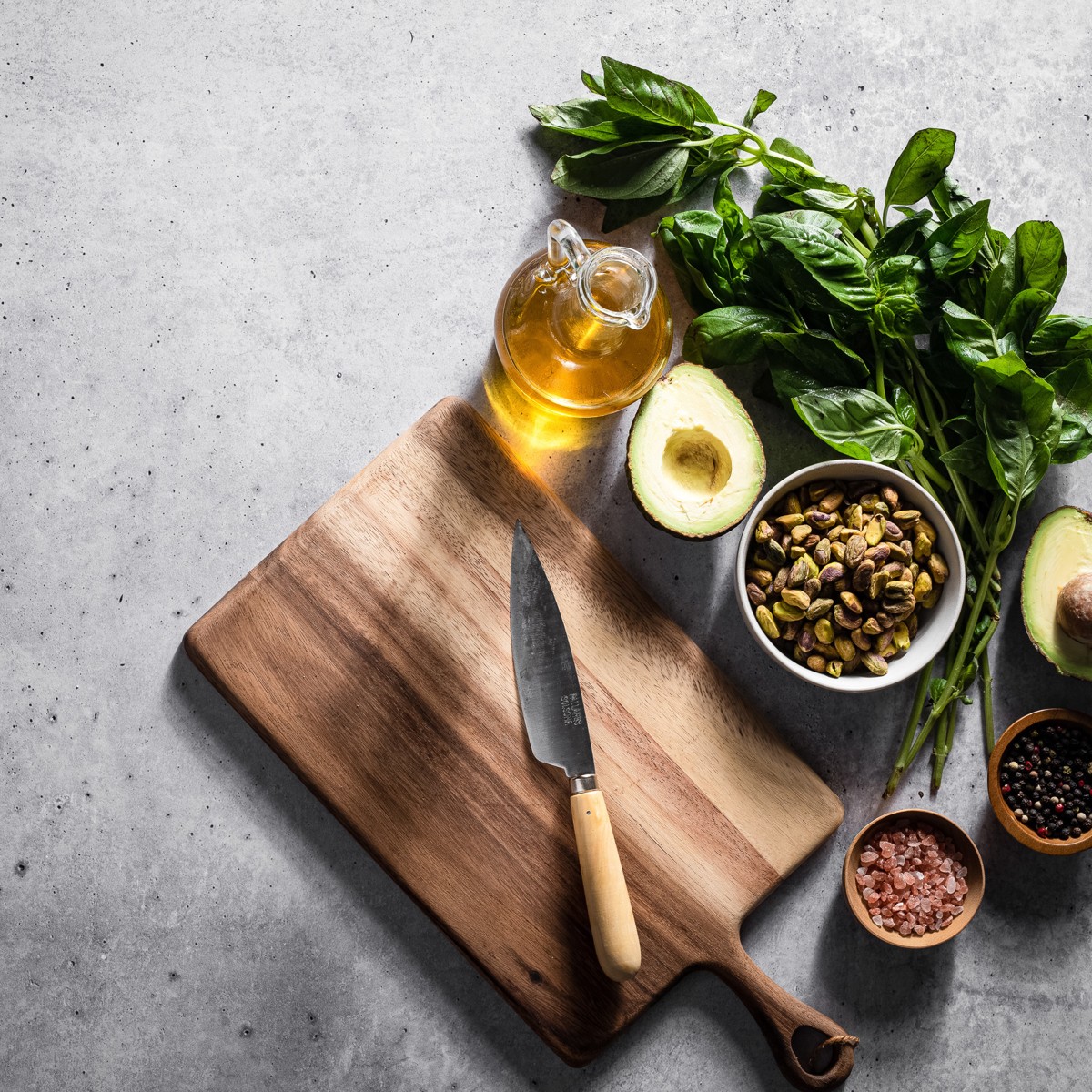 V-FLAT WORLD Duo Board - 24x24" Double Sided Surface Board, Iced Concrete/Midnig