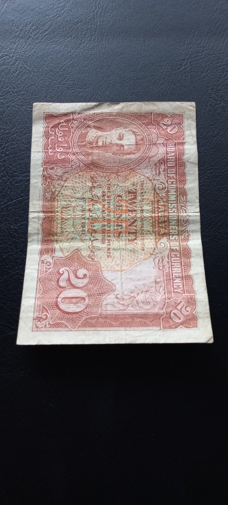 Malaya, 20 Cents, 1941 (P- 9a)