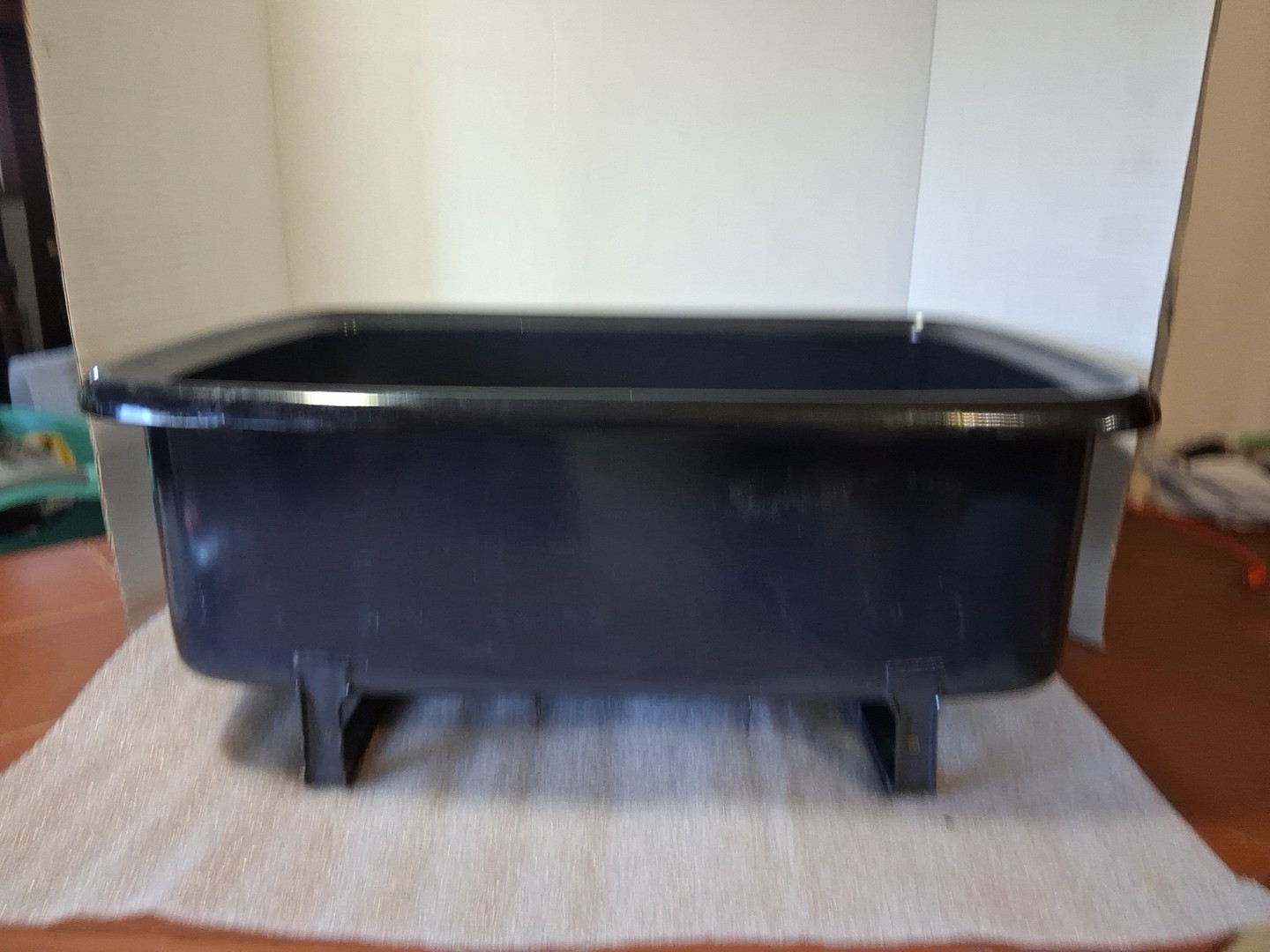 Vtg Enamelware Internal Pan For General Electric Roaster 123C19 Replacement Part