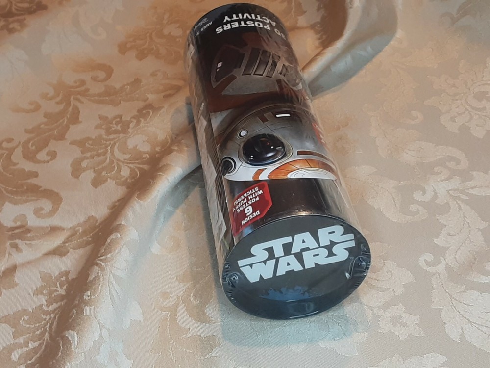 STAR WARS 3d puffy posters activity NEW, never opened