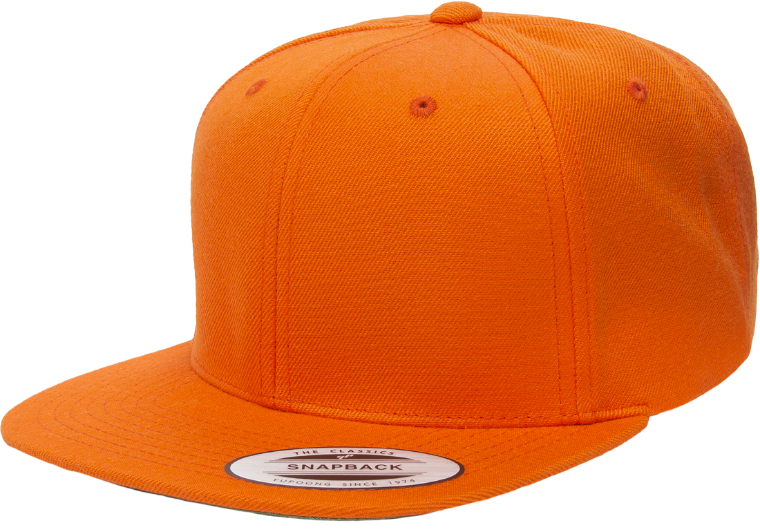 Yupoong Classic Snapback Hat Baseball Cap Plain Blank Snap Back 6089 Adjustable