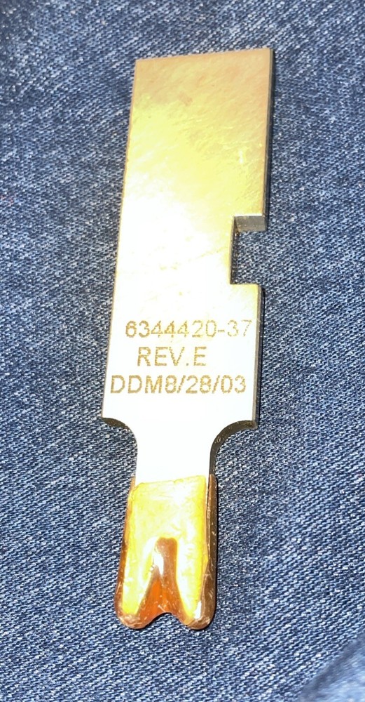 6344420-37  Punch DieREV  “E ”Molex Applicator Tooling
