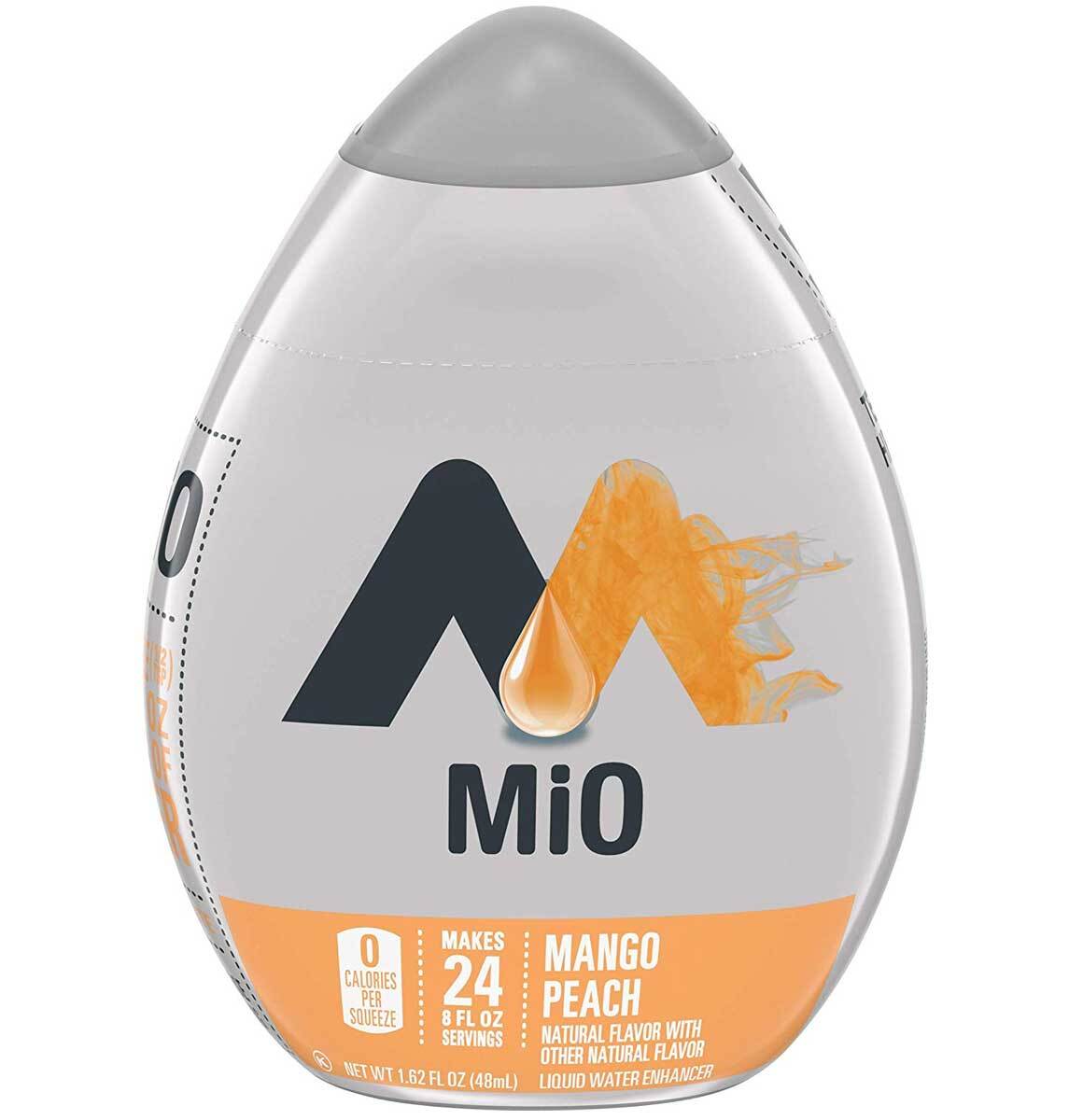 MiO Water Enhancer Mango Peach - 1.62 Oz - Pack of 12
