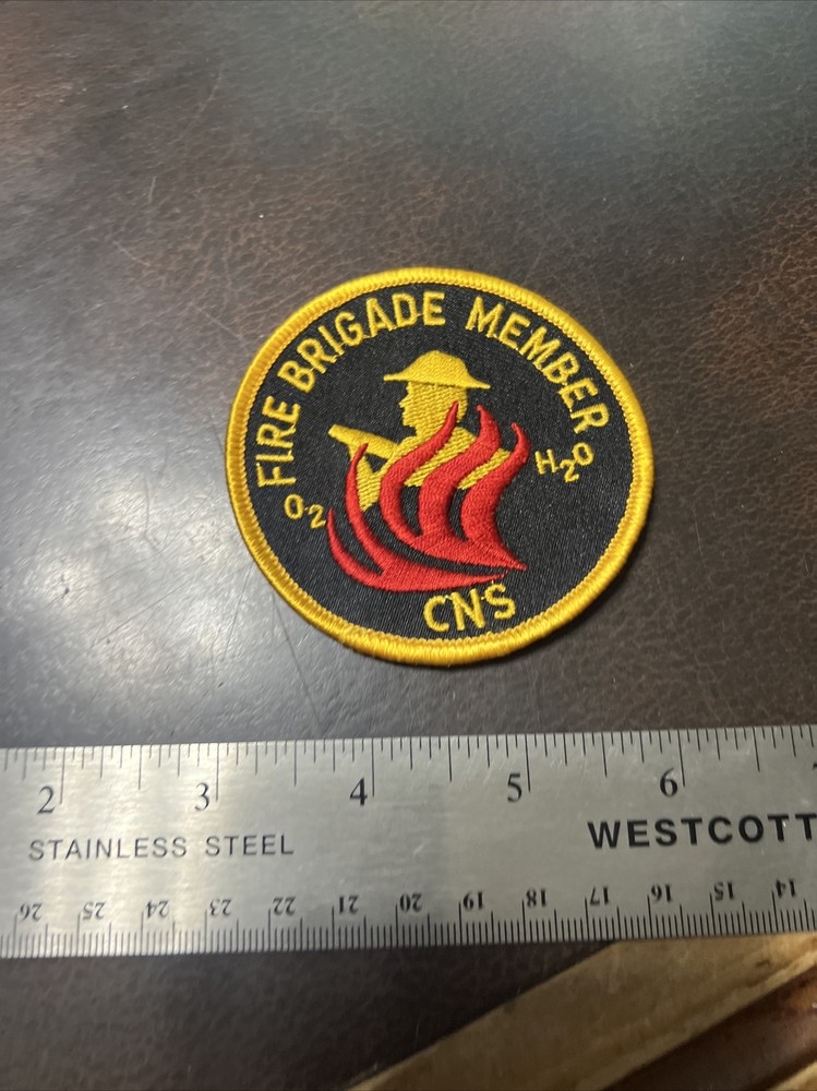 Vtg Obsolete Fire Department Patch