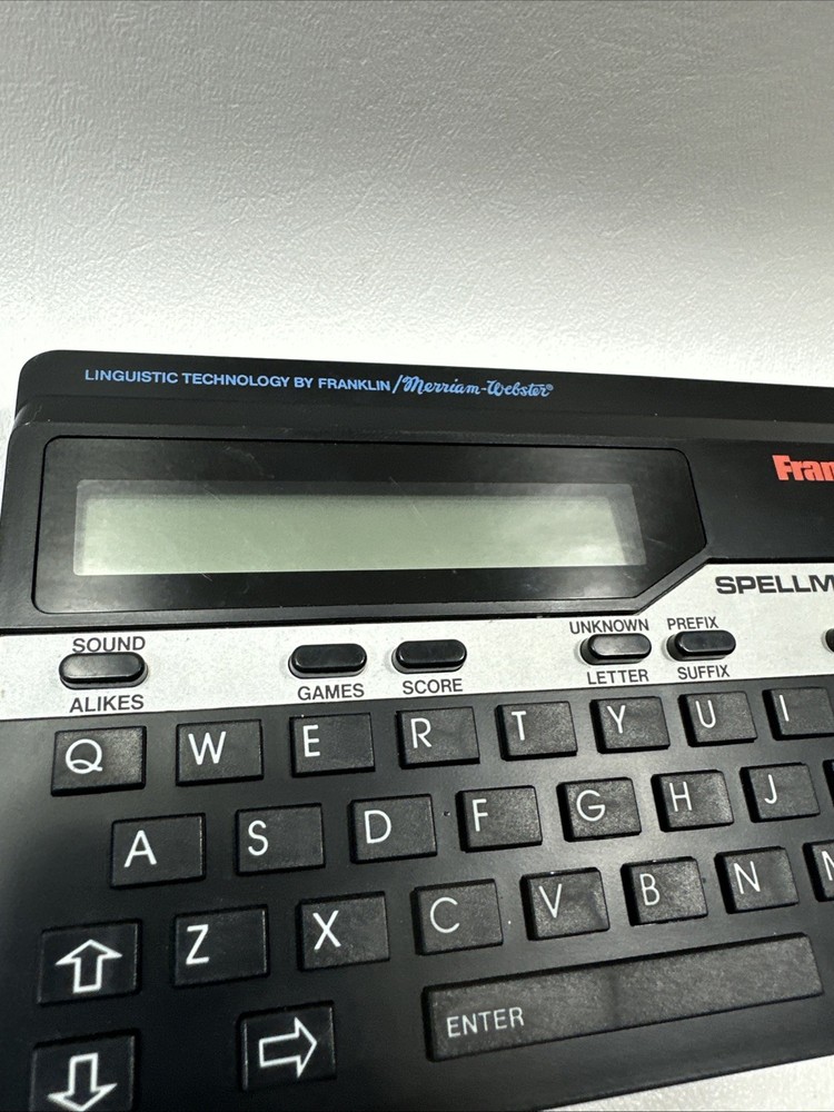Franklin Computer Spell Master SA-103A Linguistic Technology Spellblaster 2