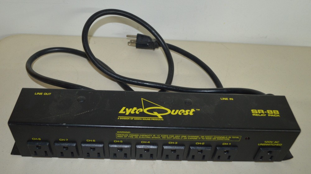 Lyte Quest SR-88 8 Channel Relay Pack