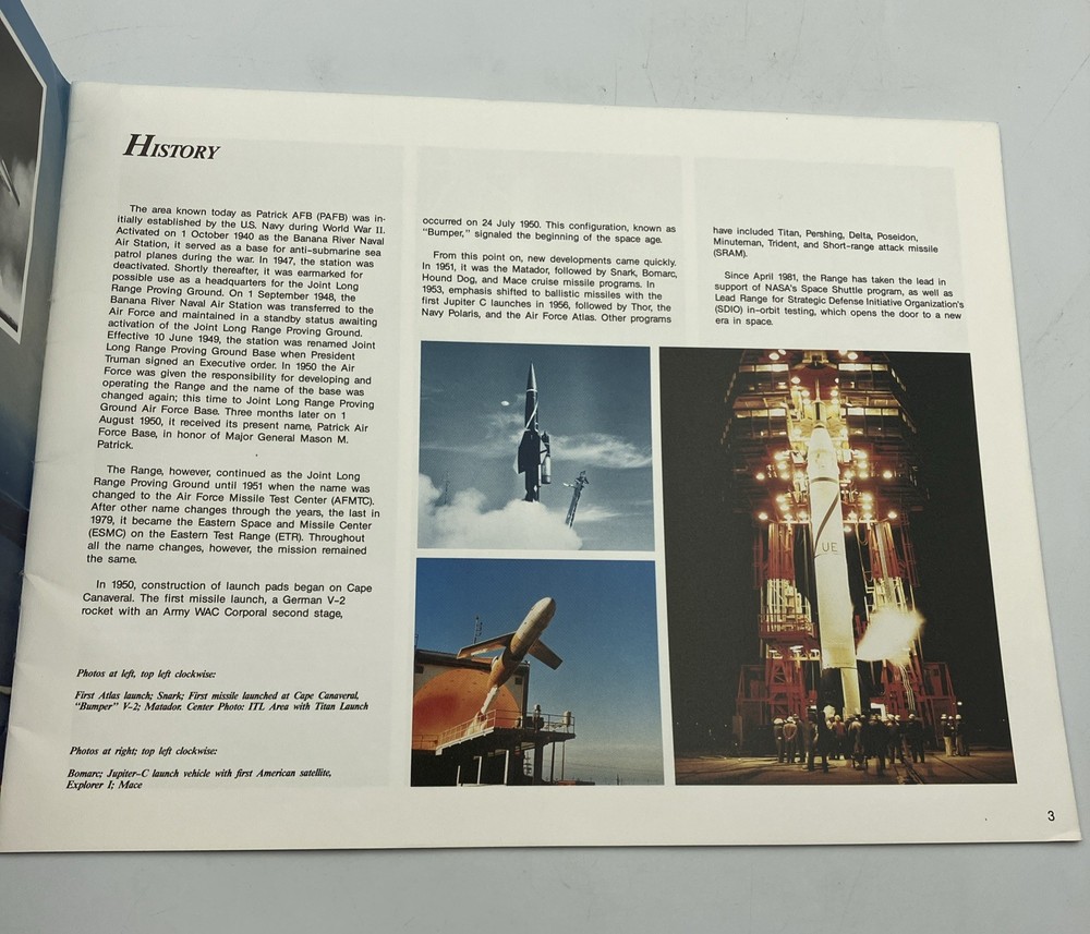 Eastern Space and Missile Center Range Users Guide Patrick Air Force Space