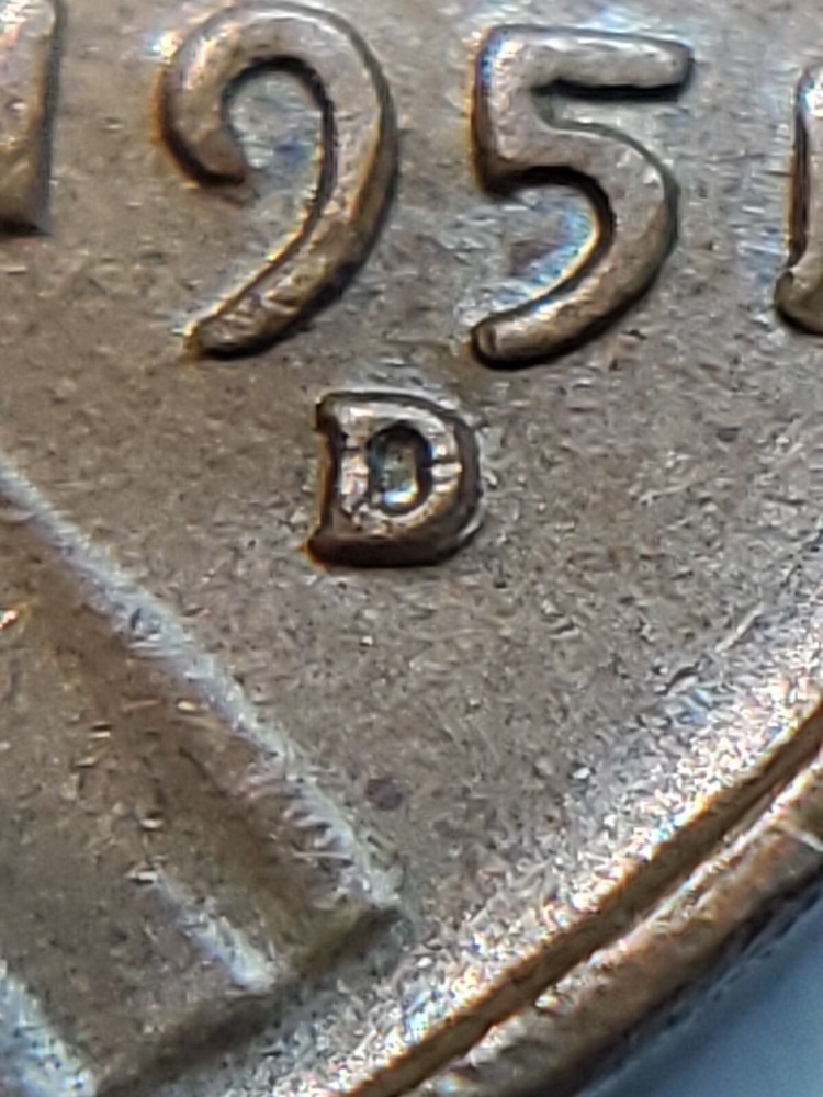1951 D/D WRPM - O29 Lincoln wheat cent #21