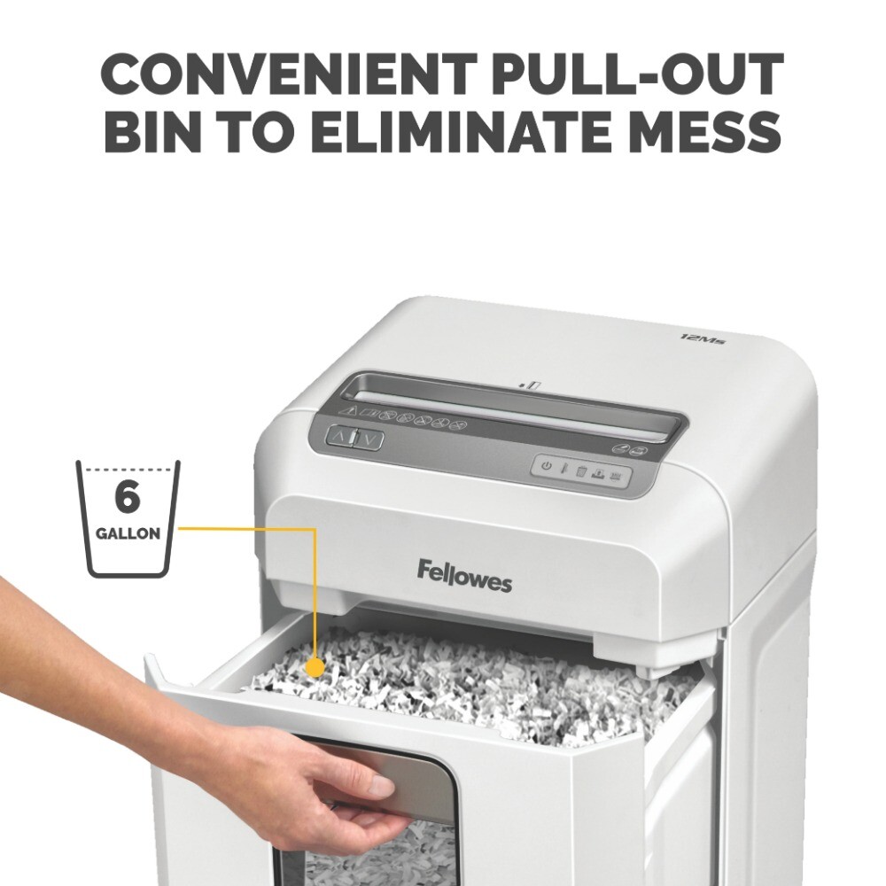 12MS Microshred 12-Sheet Micro-Cut Paper Shredder