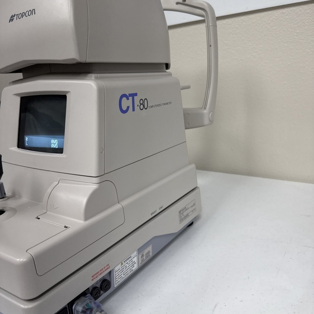 Topcon CT-80 Computerized Auto NCT Non-Contact Tonometer
