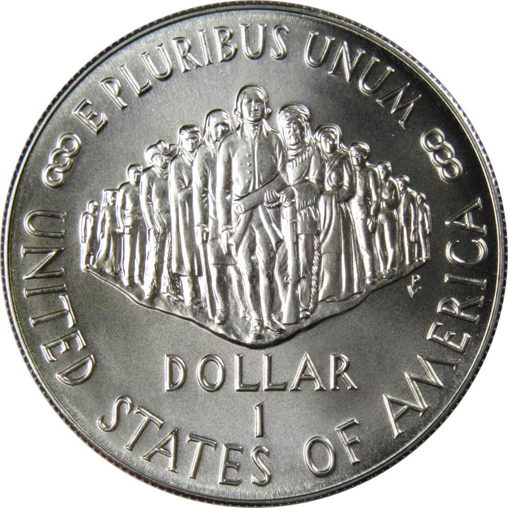 1987 P U.S. Constitution Commemorative Silver Dollar Uncirculated