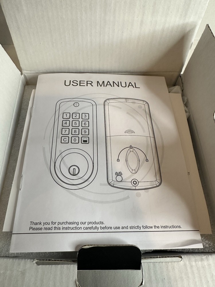 Journeyman Keyless Entry Door Lock *New Open Box