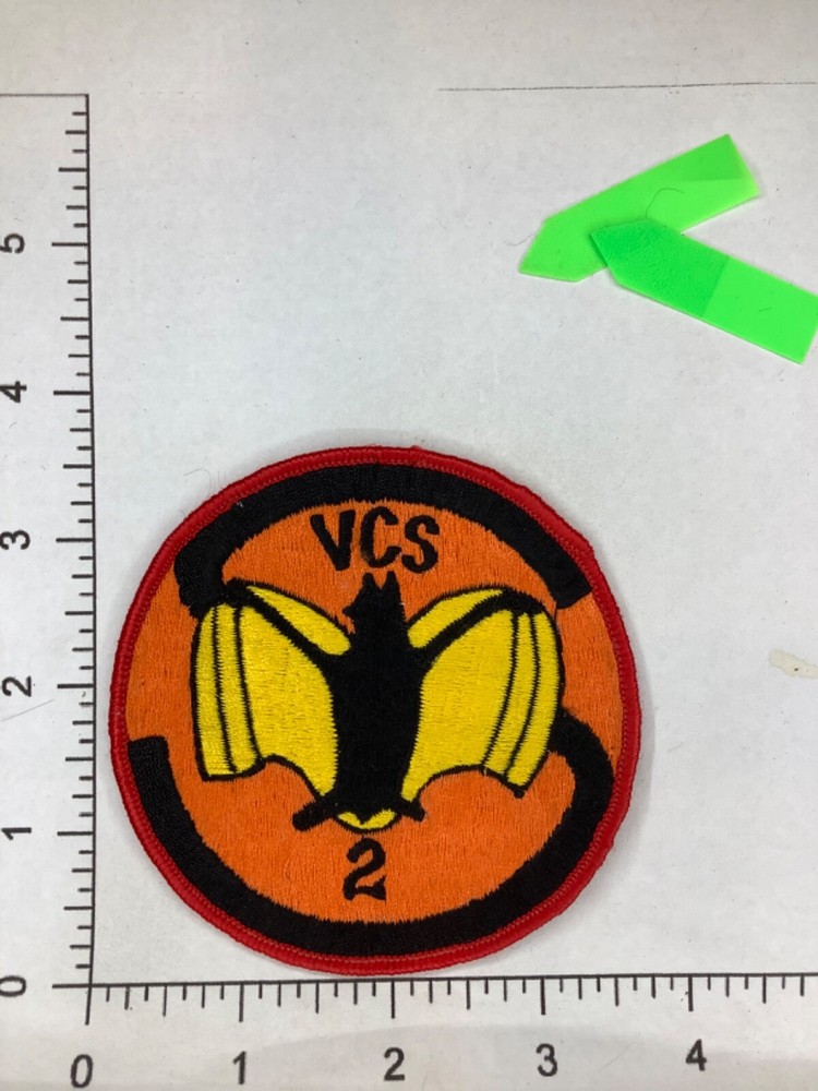 VINTAGE US NAVY JAPANESE MADE VCS-2 SQUADRON  PATCH