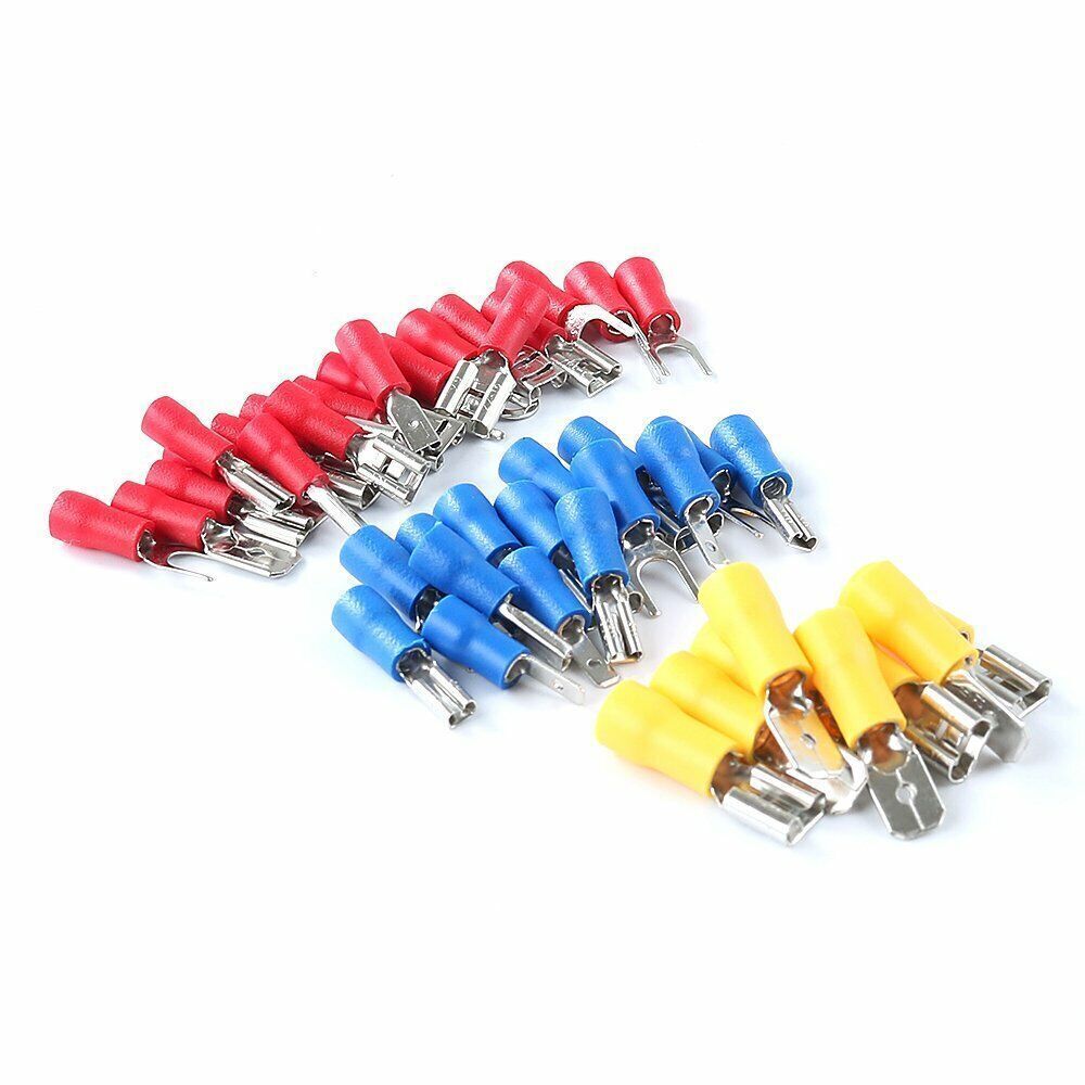 Insulated Wire Electrical Connectors Assortment Crimp Terminals Kit Set 280PCS