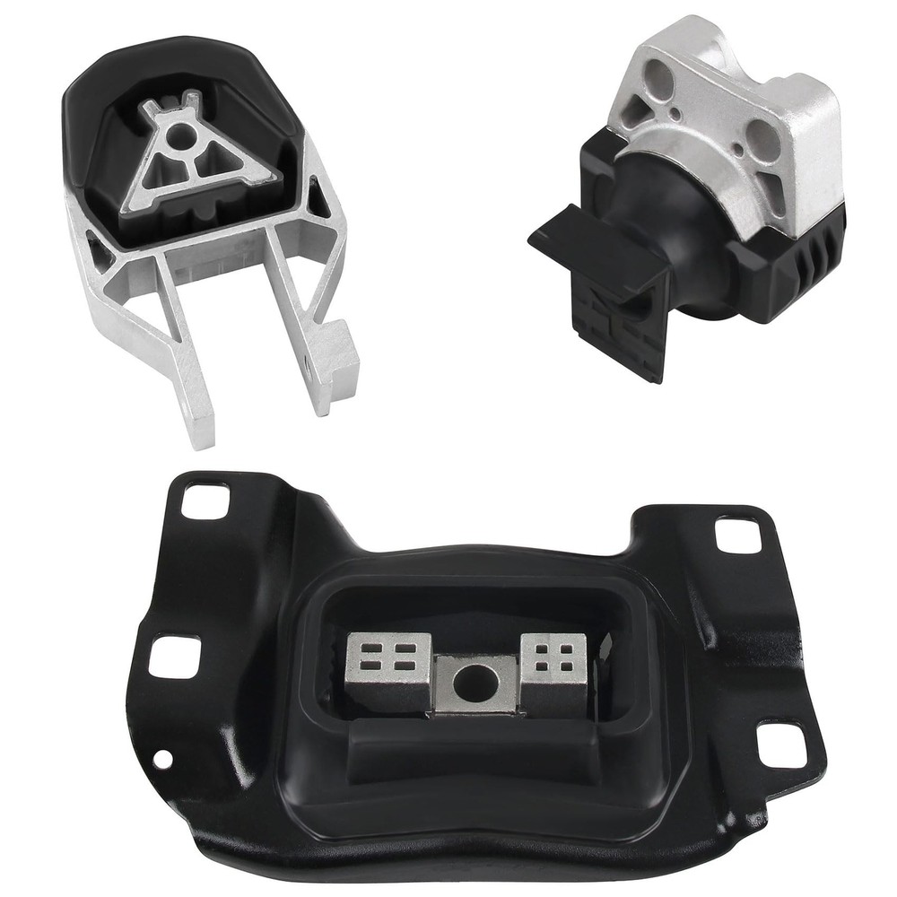 Engine Mount & Trans Mount Rear & Front Kit 3Pcs Replacement for Ford Focus 2...