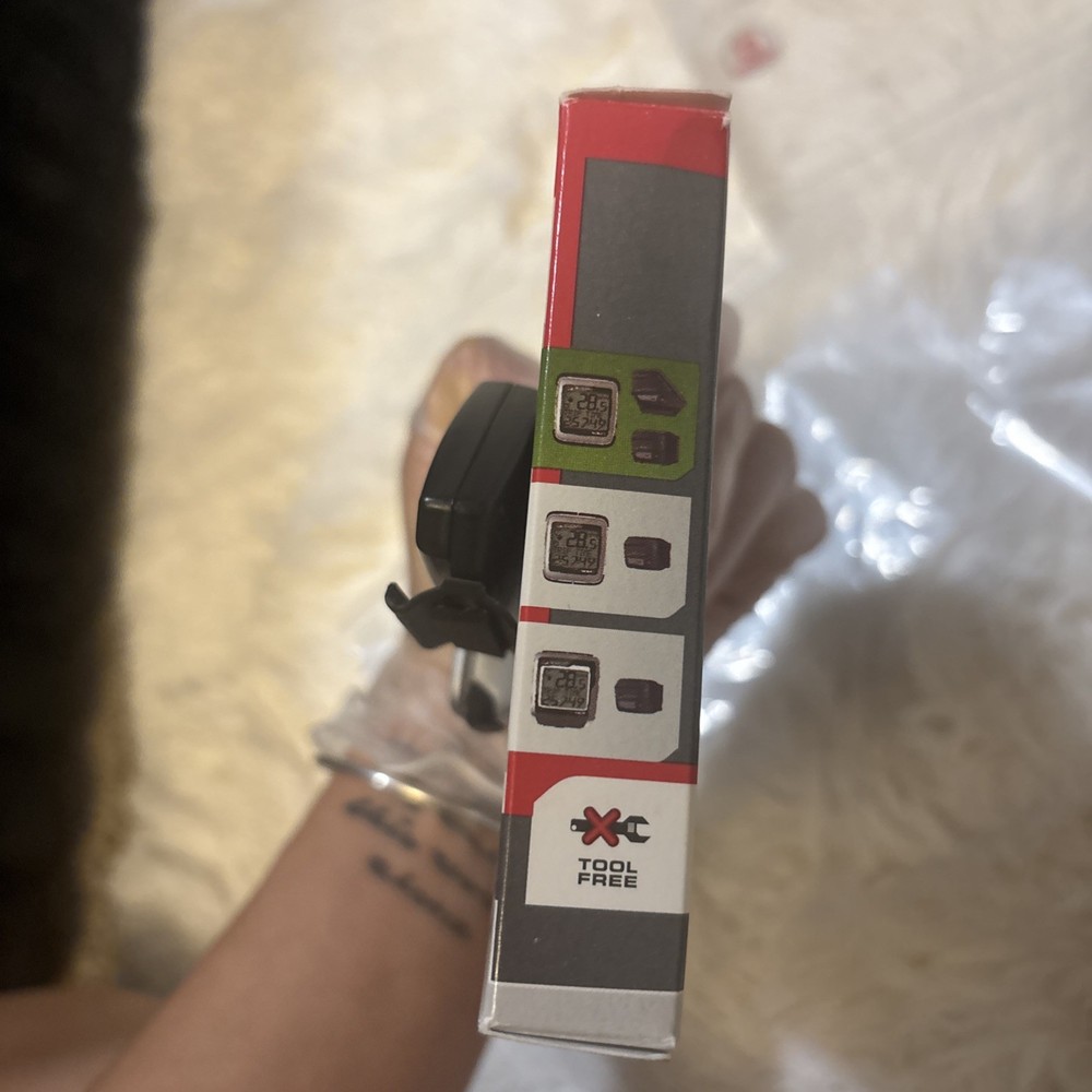 Sigma Bike Computer BC1606LDTS Candence Wireless /measures speed.