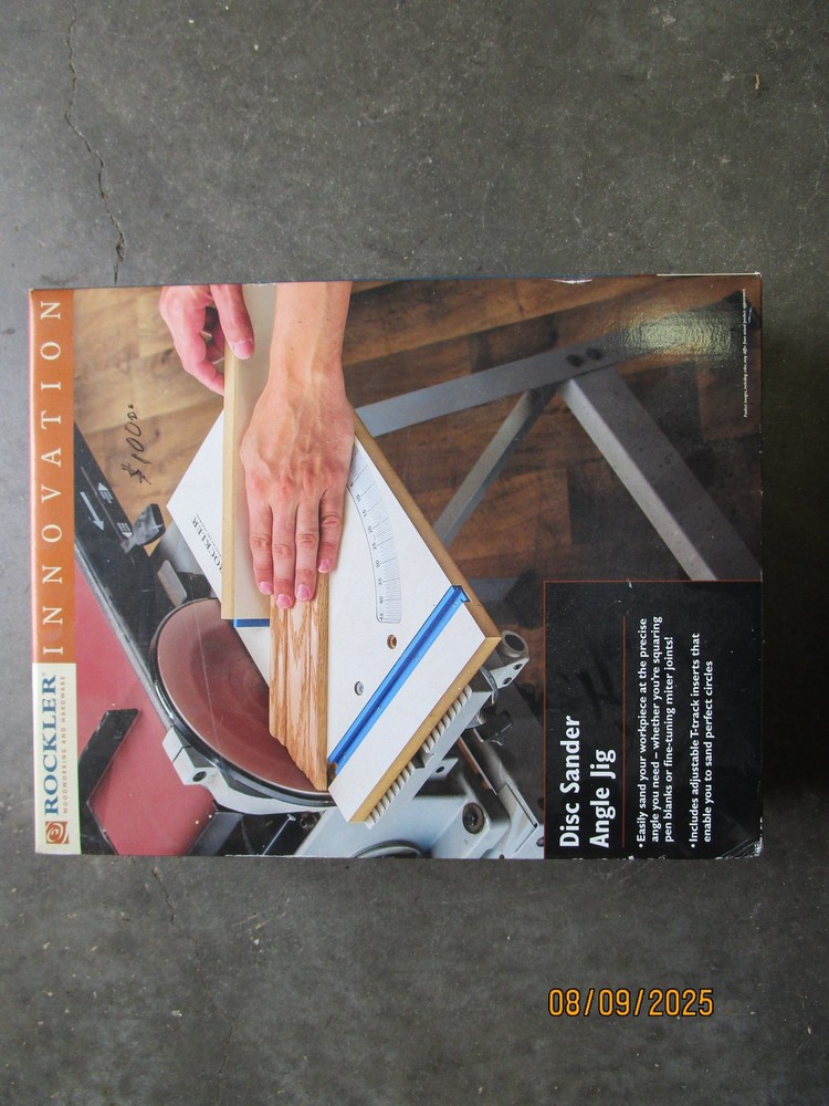 Rockler Disc Sander Angle Jig Model 1214
