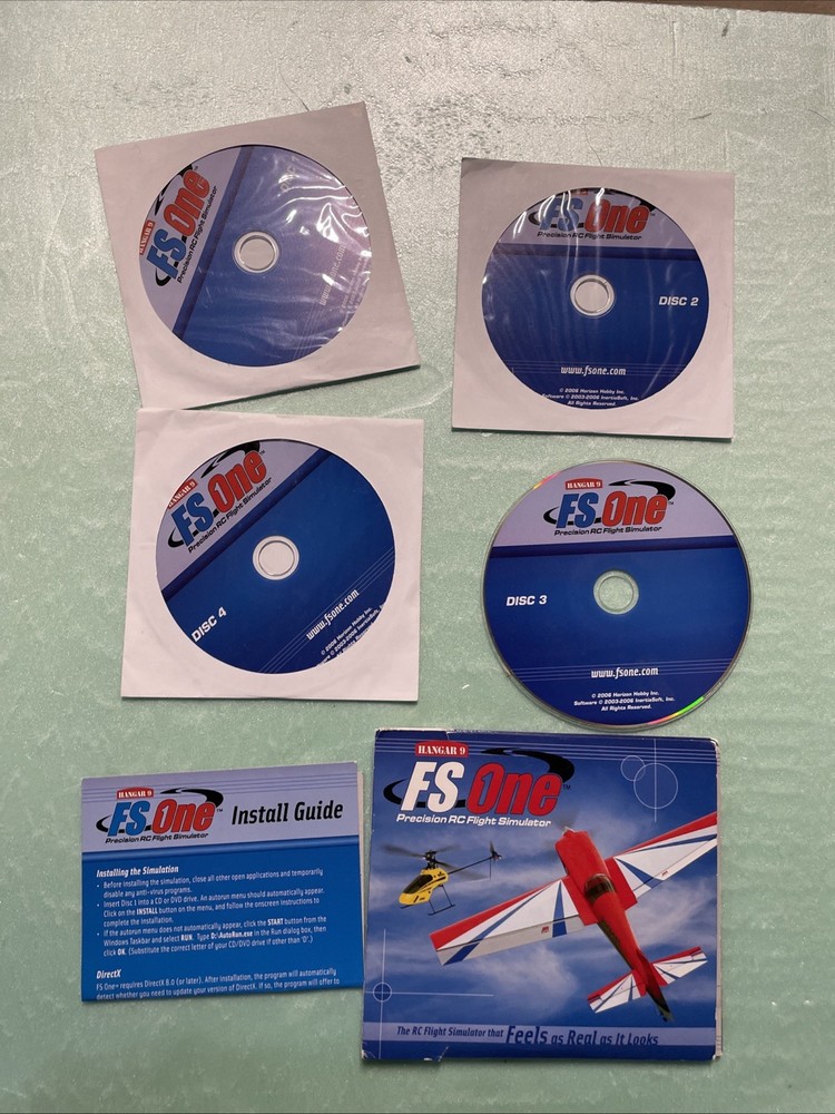 Hangar 9 FS One Precision RC Flight Discs Only