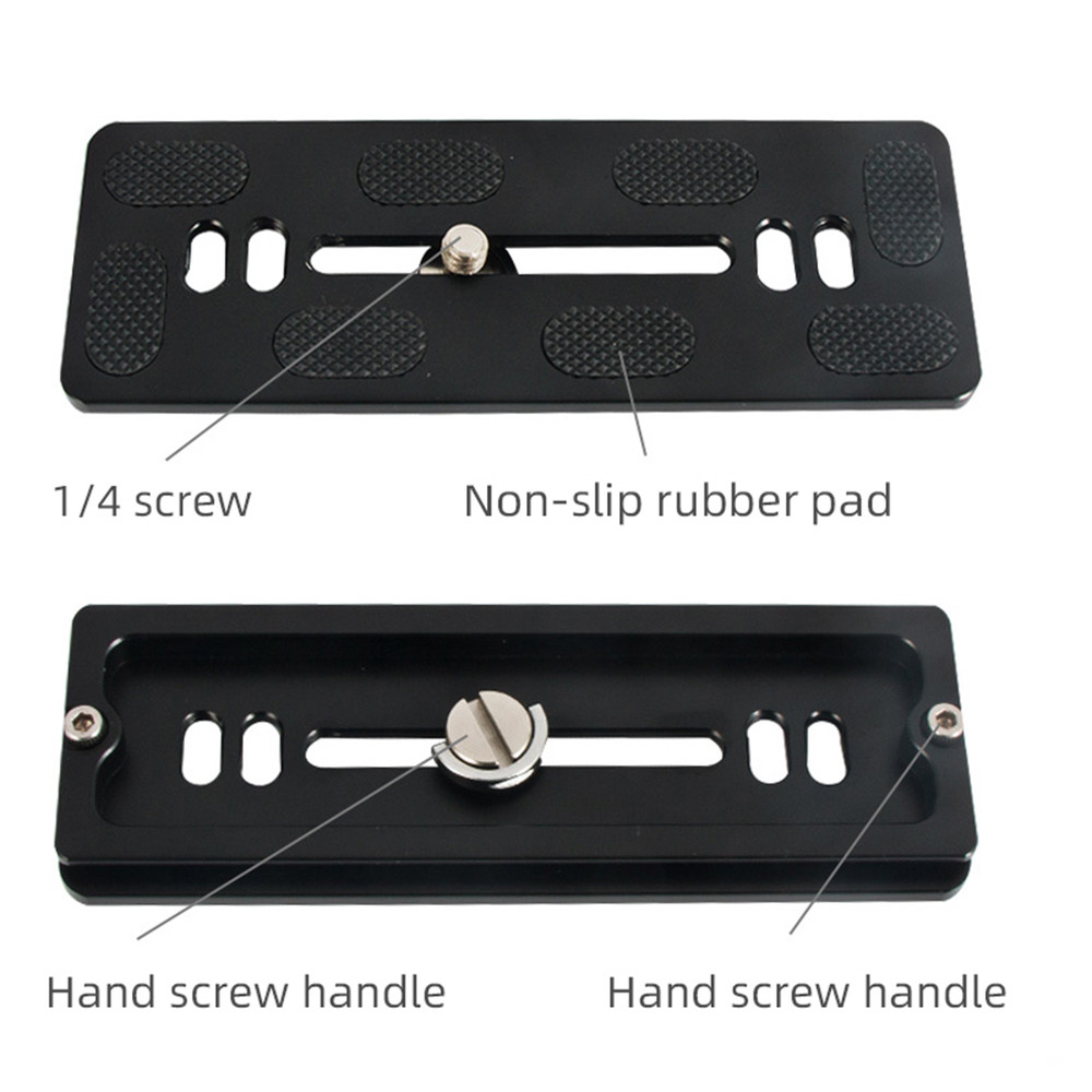 120mm Extended Tripod Conversion clamp with Quick Release Plate for DSLR Camera