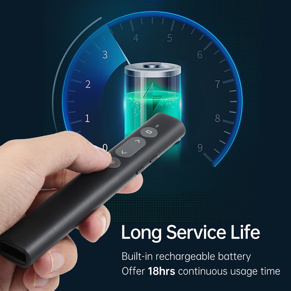 Bisofice Presentation Pointer for PowerPoint PPT Clicker with O1T4