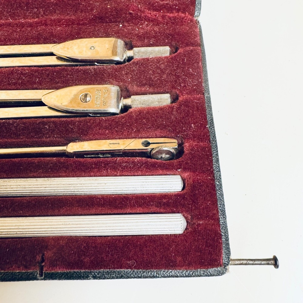 Vintage Hellerman Draughtsman Technical Drawing Set