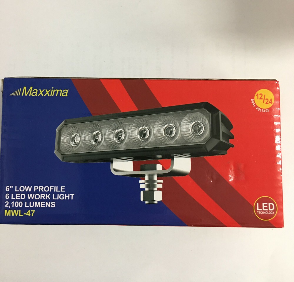 MAXXIMA MWL-47 LED Work Light 2,100 Lumens - Low Profile