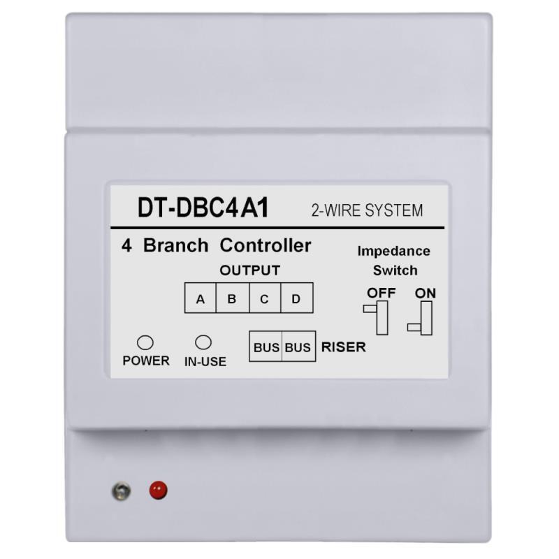 Output Branch Controller For 2 Wire Video Intercom System ??? Dt-Dbc4A1, 4-Way D