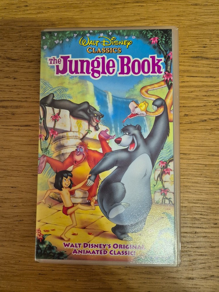 VHS Tape - Disney The Jungle Book