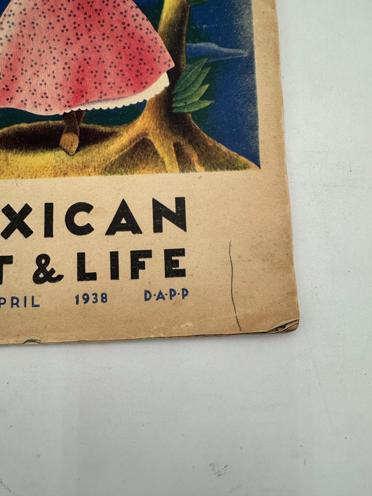 Lot of 4 Vintage 1938-1939 Mexican Art & Life Magazines Rare