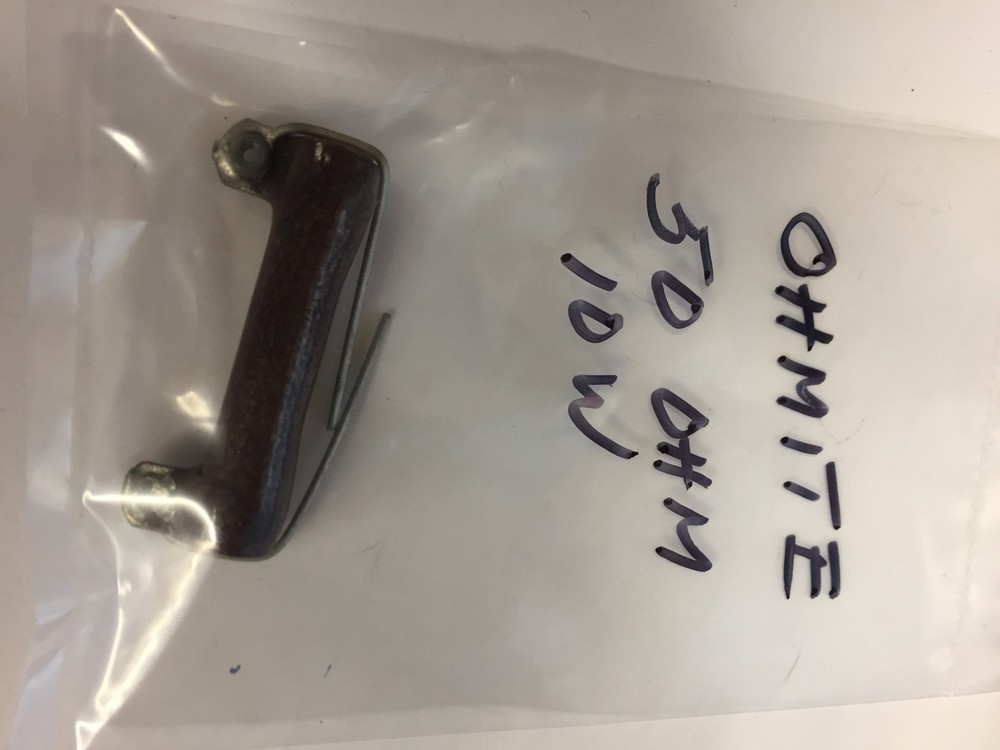 OHMITE  50  OHM 10 WATT RESISTOR NOS
