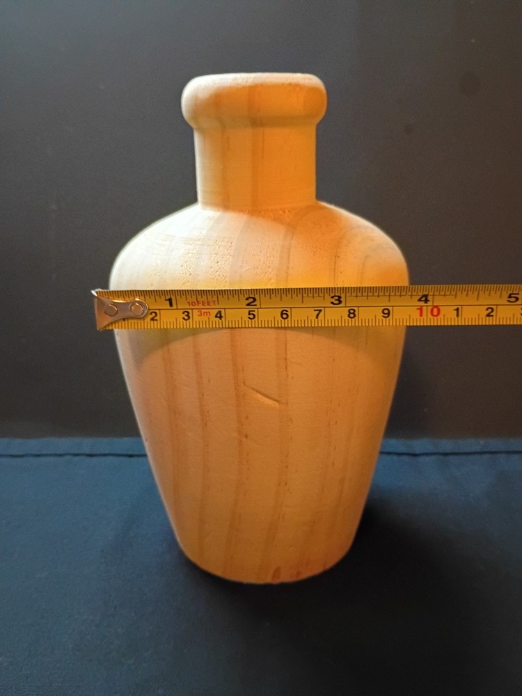 Turned Wood Vase