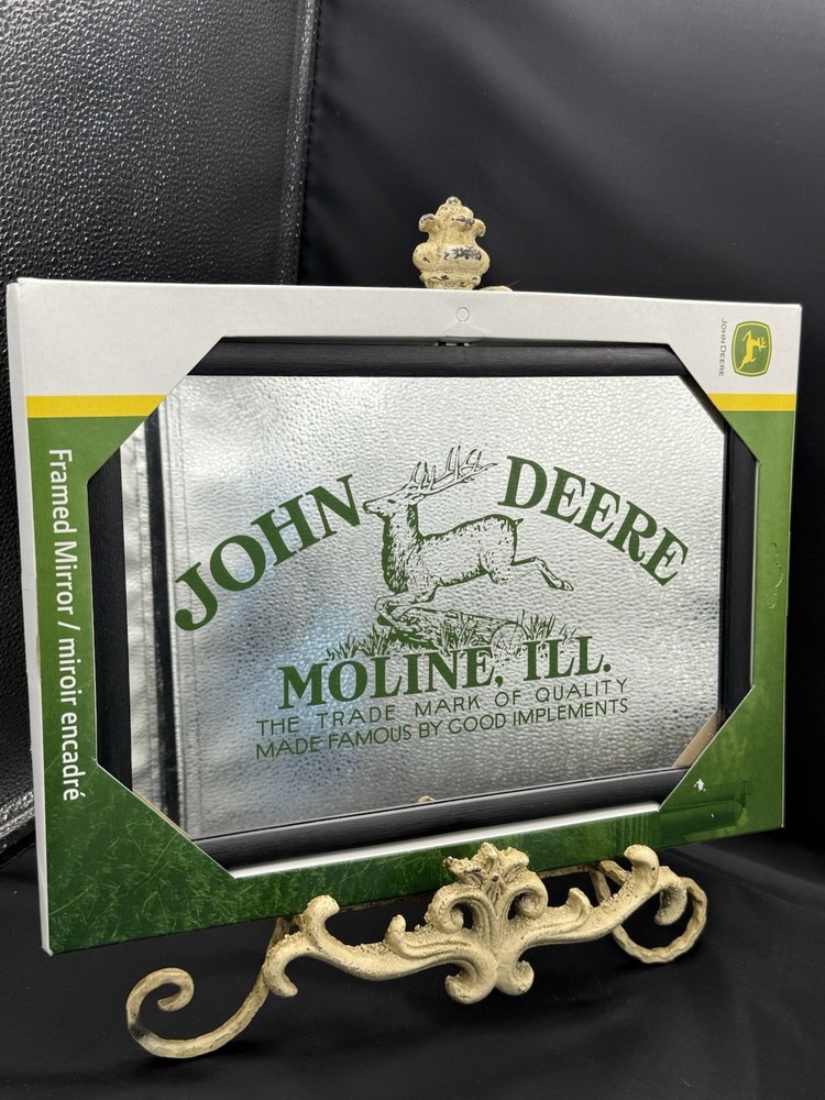 John Deere Framed Mirror Moline, ILL.
