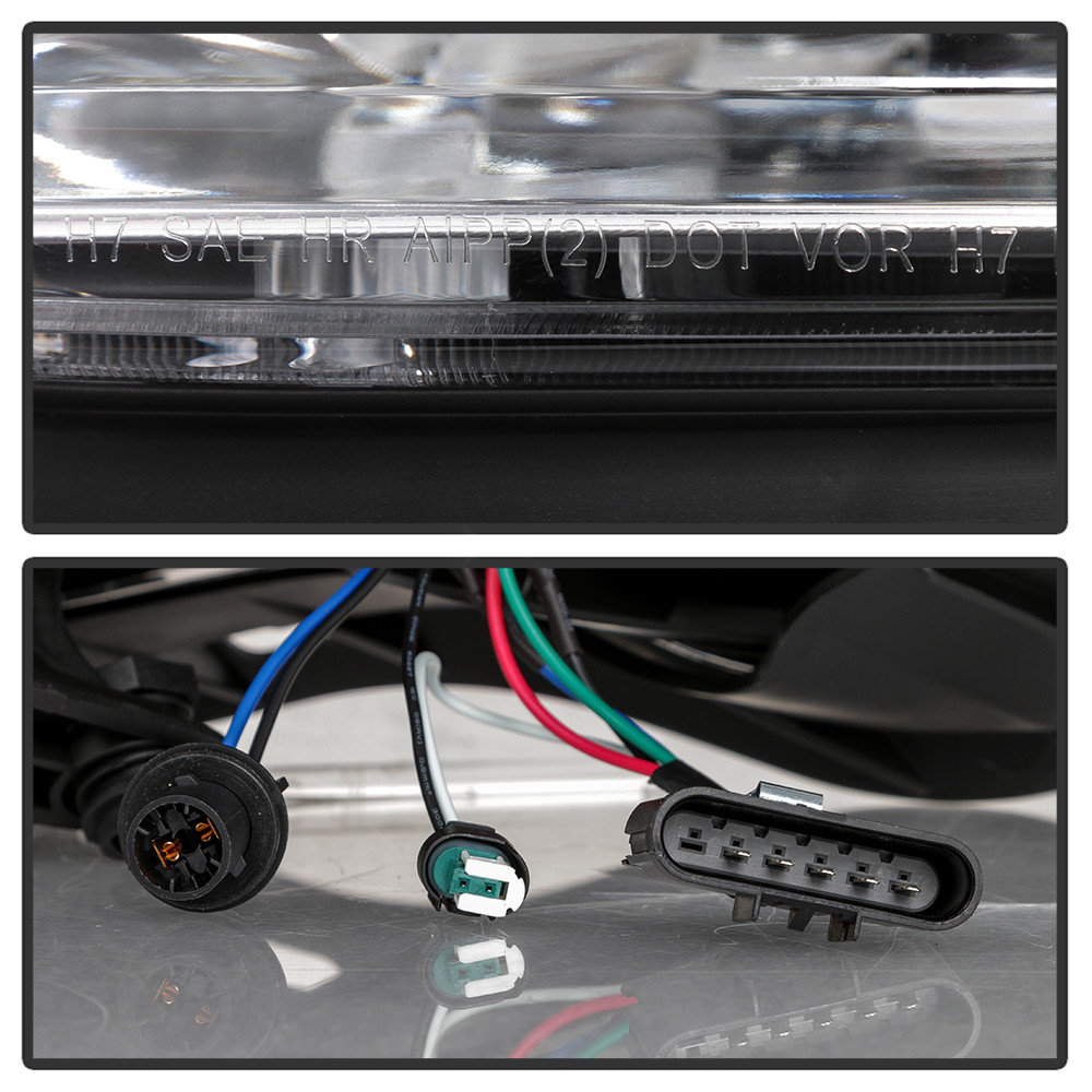 2007-2012 GMC Acadia Projector Headlights Headlamps Replacement Left+Right Set