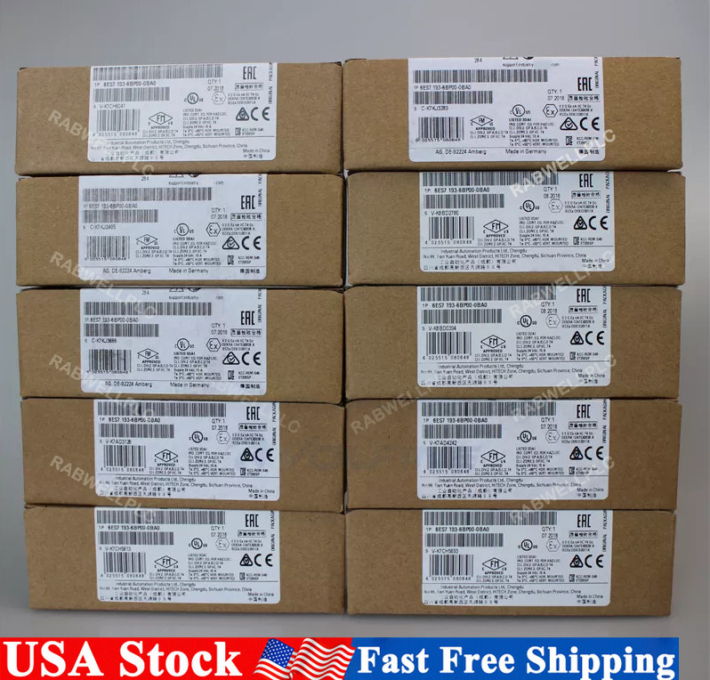 New in Box Siemens 6ES7193-6BP00-0BA0 ET200SP Basic Unit Module US Fast