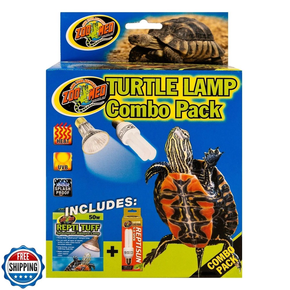 ZOO MED TURTLE LAMP COMBO PACK | One combo pack box | item #FS-CA