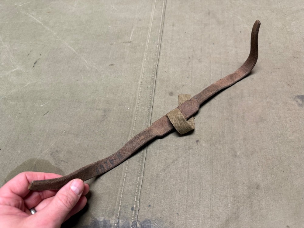 ORIGINAL WWI US ARMY M1910 HAVERSACK PACK TAIL LEATHER INSERT